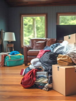 測量や残置物整理の時間がない